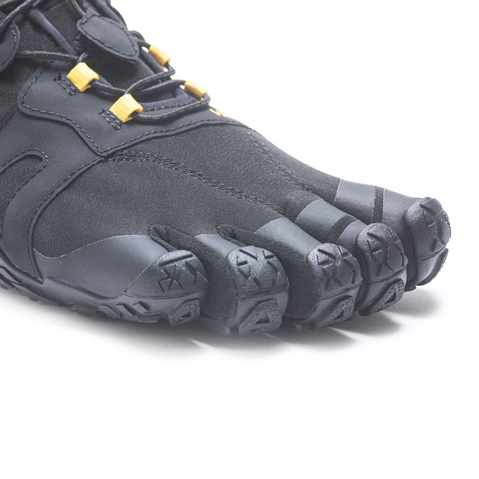 Vibram V-trail 2.0 Herren Schwarz-gelb